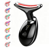 Rejuvenation Massager Neck Anti Wrinkle Face Beauty Device Skin Lifting Tighten Black