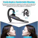Bluetooth Wireless Headphones Business Trucker Handsfree Earpiece Headset Mic AU