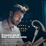 Bluetooth Wireless Headphones Business Trucker Handsfree Earpiece Headset Mic AU