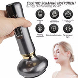 12 Levels Electric Cupping Massager Vacuum Suction GuaSha Anti Cellulite Beauty GRAY