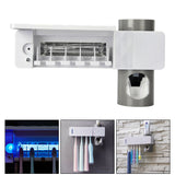 UV Lamp Sterilizer Toothbrush Holder Bathroom Automatic Toothpaste Health Clean | darrahopens.com.au Premium AU Stock