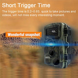 Trail Camera Game Wildlife Scouting Hunting Cam Night Vision 36MP 1080P