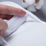 20Pairs Unisex White Disposable Slipper SPA Non-Slip Slippers Hotel Household