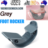 GREY Calf Massage Plantar Foot Rocker Stretch Board Ankle Pedal Stretcher Calf Pain