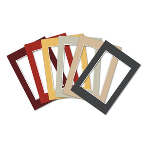 Colorful Pre-Cut Matboard, Frame Matboard with Window, Dark Blue A1, A2, A3, A4