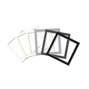 Pre-Cut Square Matboards, Frame Matboard with Window, Bright White, 16x16