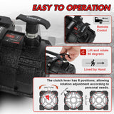 X-BULL 14500lbs Electric Winch 12V Synthetic Rope Wireless Remote Winch 4WD Car 4X4