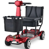 EQUIPMED ComfortCruise Large Mobility Scooter, 15km/h Top Speed, Up to 45km Range, Strong Climbing, 120kg Capacity, Red In Australia - Darrahopens