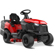 BAUMR-AG 38" Ride On Mower Tractor, Electric Start, 14hp 452cc, Hydrostatic, 100kg Towing, 7 Cut Heights