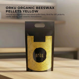 Orku 20Kg Organic Beeswax Pellets Yellow - Cosmetic Grade Bees Wax Pastilles Bulk In Australia - Darrahopens