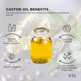 500ml Organic Castor Oil and 500ml Organic Jojoba Oil Pack - Hair Skin