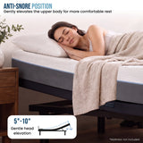 Therapedic Kinetic Advance Adjustable Long Single Bed Base with Head Tilt