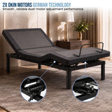 Therapedic Motion Adjustable King Single Bed Base with Wireless Remote