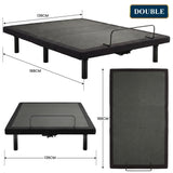 Therapedic Versa Adjustable Double Bed Base with Massage Function