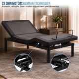 Therapedic Versa Adjustable King Single Bed Base with Massage Function