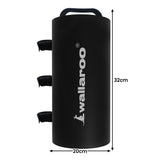 Wallaroo 10L Weight Bags 4 Pcs Gazebo Pods Canopy Eco-friendly Anchor In Black