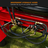 Yukon 60 Tonne Petrol Log Splitter with Hydraulic Lift 420cc