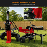 Ducar 32T Petrol Log Splitter with 212cc OHV Engine 8.5s Cycle Time