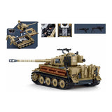 Sluban B1535 Model Kit 1:35 Panther G Tank German Panzer WWII Army Military Building Blocks DIY Construction Set Toy