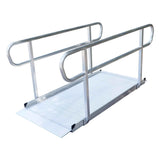Kartrite 6ft Aluminium Wheelchair Ramp with Handrails 386kg Capacity 72cm Width In Australia - Darrahopens