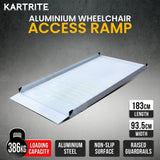 Kartrite 6ft Aluminium Wheelchair Ramp Non Slip Surface 386kg Capacity In Australia - Darrahopens
