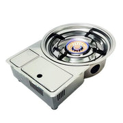 AMZ Korean Portable Gas BBQ Stove Grill Plate Burner Butane Camping Gas Cooker In Australia - Darrahopens