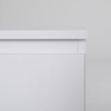 2X Bedside Table Side Storage Cabinet Nightstand Bedroom 2 Drawer JOSS BLACK