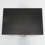 2X Bedside Table Side Storage Cabinet Nightstand Bedroom 2 Drawer ETTA BLACK