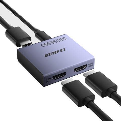 BENFEI 000447GY HDMI Splitter 1-In 2-Out 4K@60Hz In Australia - Darrahopens