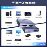 BENFEI 000447GY HDMI Splitter 1-In 2-Out 4K@60Hz In Australia - Darrahopens