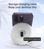 CHOETECH H050-W Magnetic Holder for iPhone 12/13/14 /15 Series and iWatch (White)