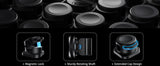 CHOETECH MCC001-BK 6 Pack Professional grade Magnetic Lock Cord Holder Clips Black