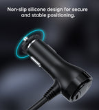 CHOETECH TC0021 3 Sockets 2C+1A Cigarette Lighter Splitter Black