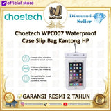 CHOETECH WPC007 Universal WaterProof Cell Phone Pouch Pouch Bag (8-inch/White)