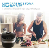 Midea Healthy Low Carb 12-hour keep warm Fast cook Rice Cooker -MB-RS4080LS