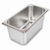 Commercial Stainless Steel GN 1/3 150mm Deep Gastronorm Bain Marie Buffet Steam Table Food Pan with Lid In Australia - Darrahopens