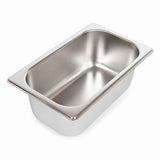 Commercial Stainless Steel GN 1/4 100mm Deep Gastronorm Bain Marie Buffet Steam Table Food Pan In Australia - Darrahopens