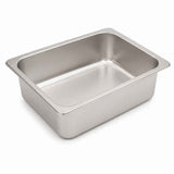 Commercial Stainless Steel GN 2/3 100mm Deep Gastronorm Bain Marie Buffet Steam Table Food Pan In Australia - Darrahopens