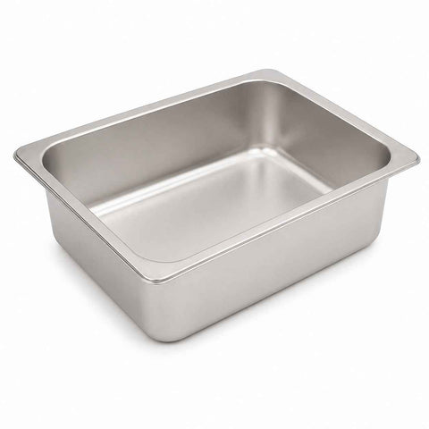 Commercial Stainless Steel GN 2/3 100mm Deep Gastronorm Bain Marie Buffet Steam Table Food Pan In Australia - Darrahopens