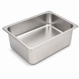 Commercial Stainless Steel GN 2/3 150mm Deep Gastronorm Bain Marie Buffet Steam Table Food Pan with Lid In Australia - Darrahopens