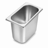 Commercial Stainless Steel GN 1/9 150mm Deep Gastronorm Bain Marie Buffet Steam Table Food Pan In Australia - Darrahopens