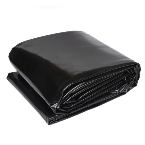 Heavy Duty 0.5mm HDPE Pond Liner Waterproof Sheet 4.5m x 6m for Garden & Fish Ponds