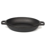 26cm 2-in-1 Cast Iron Dutch Oven & Skillet Set �C Pre-Seasoned Dual-Use Pot with Lid Fry Pan, Durable & Versatile Cookware