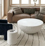 Lunar Stone Coffee Table - Fossil