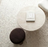 Nobu Round Sculptural Stone Coffee Table - Natural Stone 100cm