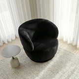 Interior Ave - Luna Swivel Armchair - Black