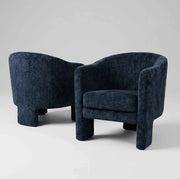Interior Ave - Memphis Accent Chair - Midnight Blue In Australia - Darrahopens