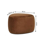 Interior Ave - Cove Pebble Ottoman - Cinnamon In Australia - Darrahopens