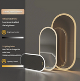 Interior Ave - LED Oval Frameless Salon / Bathroom Wall Mirror - 50 x 100cm