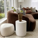 Muse Textured Side Table - Fossil In Australia - Darrahopens